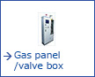 Gas panel/valve box