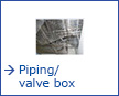 Piping/valve box